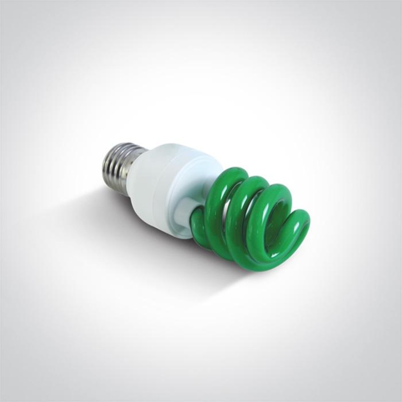 13W E27 GREEN