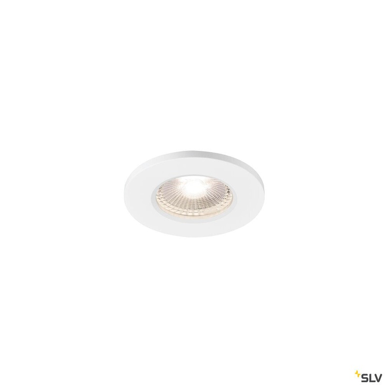 KAMUELA, fire protection recessed ceiling light, LED, 4000K, white, 38, dimmable, IP65