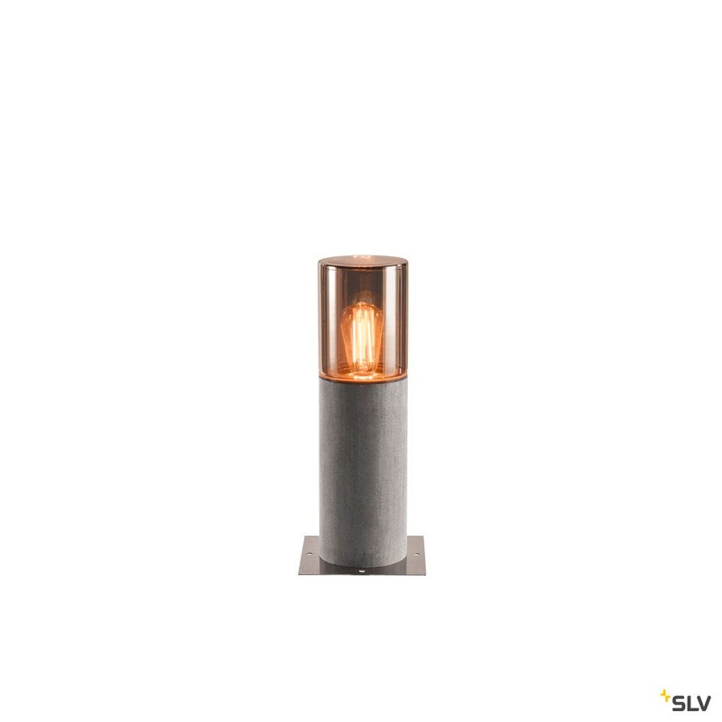 LISENNE POLE 40, E27, grey, IP54