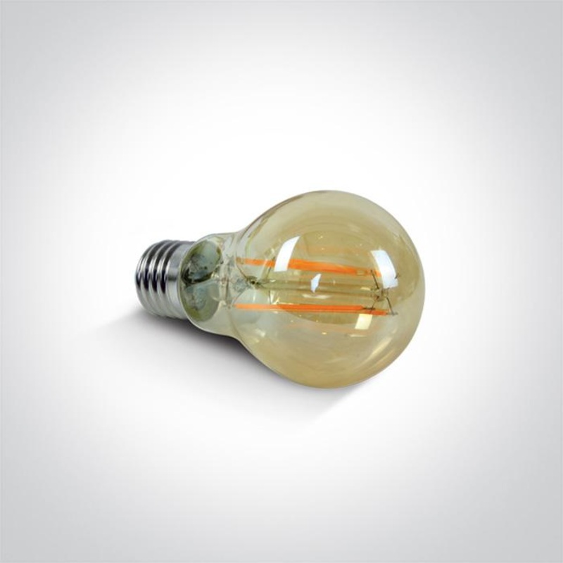 RETRO LED 6,5W AMBER E27 230V DIMMABLE