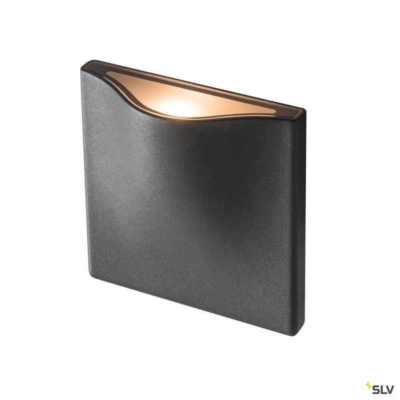 VILUA S WL Outdoor recessed wall light, anthracite, 3000K IP54 100 405lm