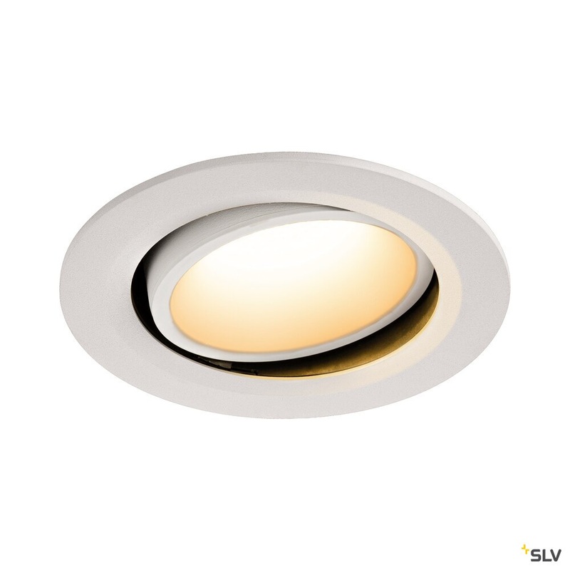 NUMINOS MOVE DL L, Indoor LED recessed ceiling light white/white 2700K 20 rotating and pivoting
