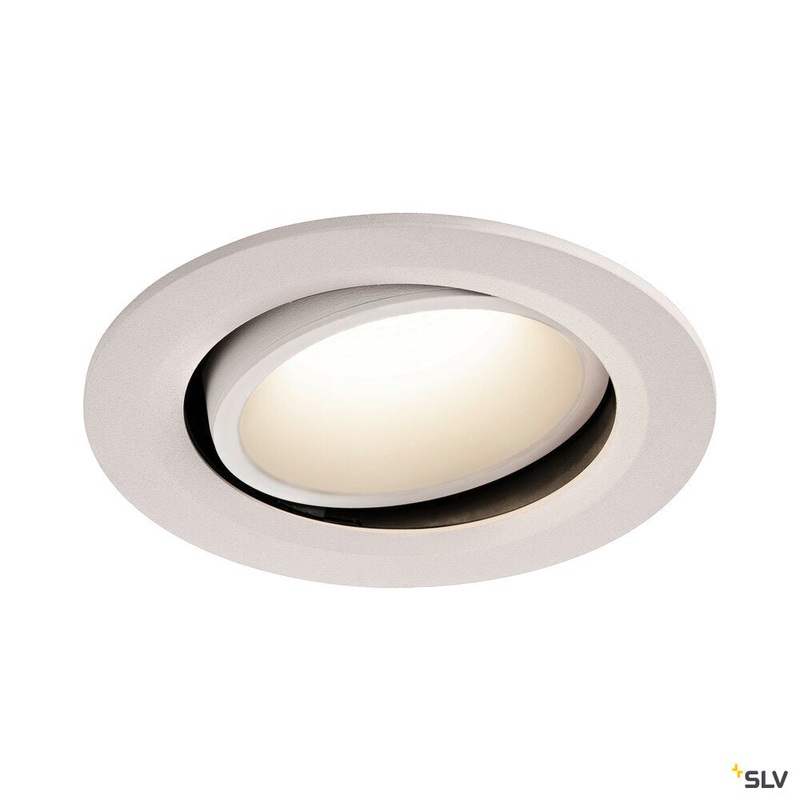 NUMINOS MOVE DL L, Indoor LED recessed ceiling light white/white 4000K 20 rotating and pivoting