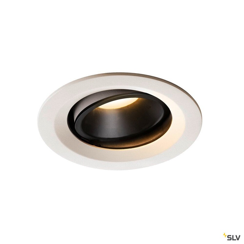 NUMINOS MOVE DL M, Indoor LED recessed ceiling light white/black 3000K 20 rotating and pivoting