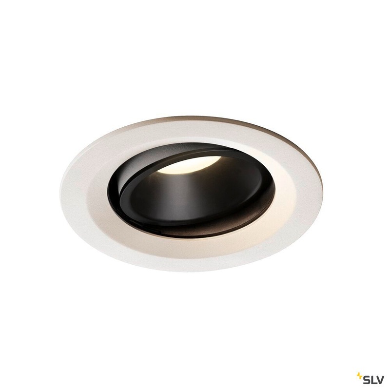 NUMINOS MOVE DL M, Indoor LED recessed ceiling light white/black 4000K 20 rotating and pivoting