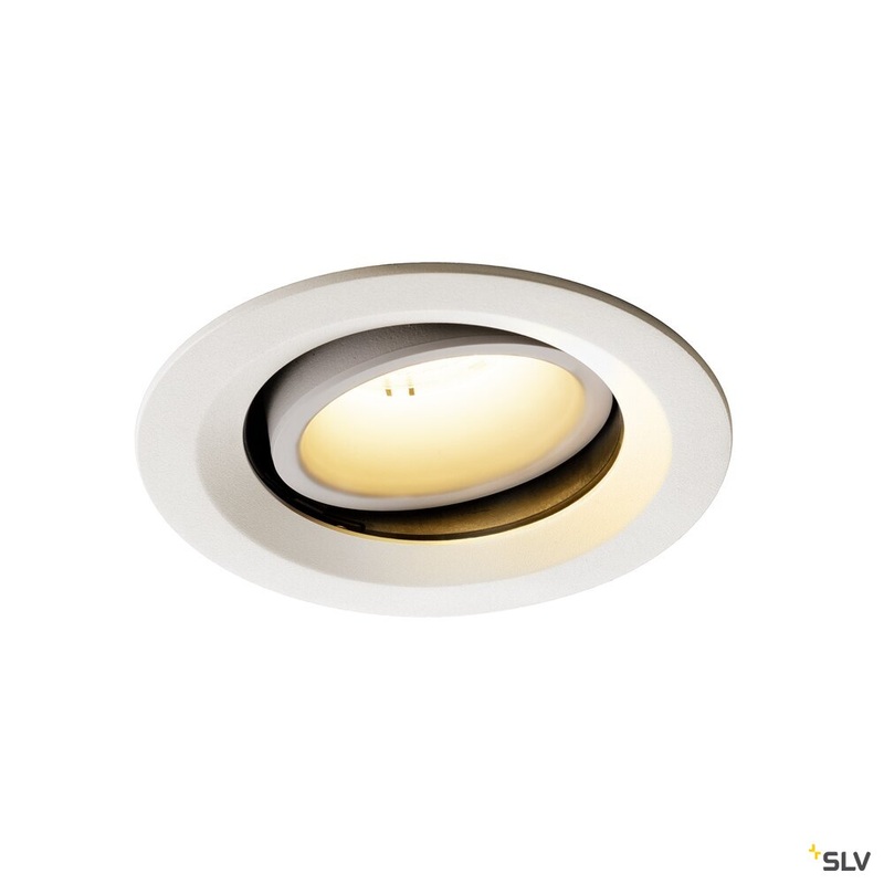 NUMINOS MOVE DL M, Indoor LED recessed ceiling light white/white 2700K 20 rotating and pivoting