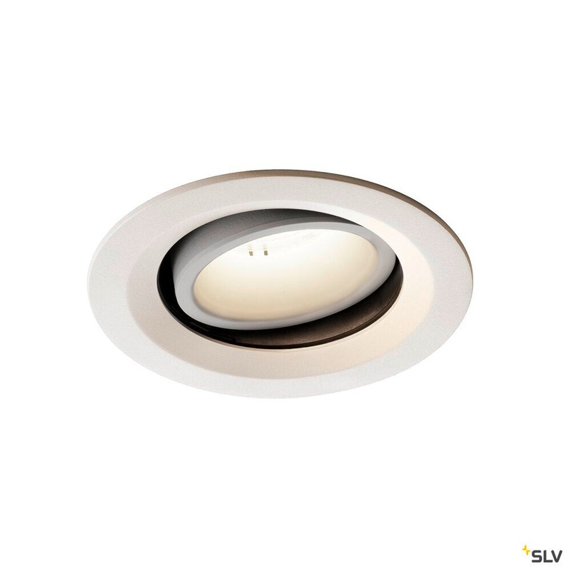NUMINOS MOVE DL M, Indoor LED recessed ceiling light white/white 4000K 20 rotating and pivoting