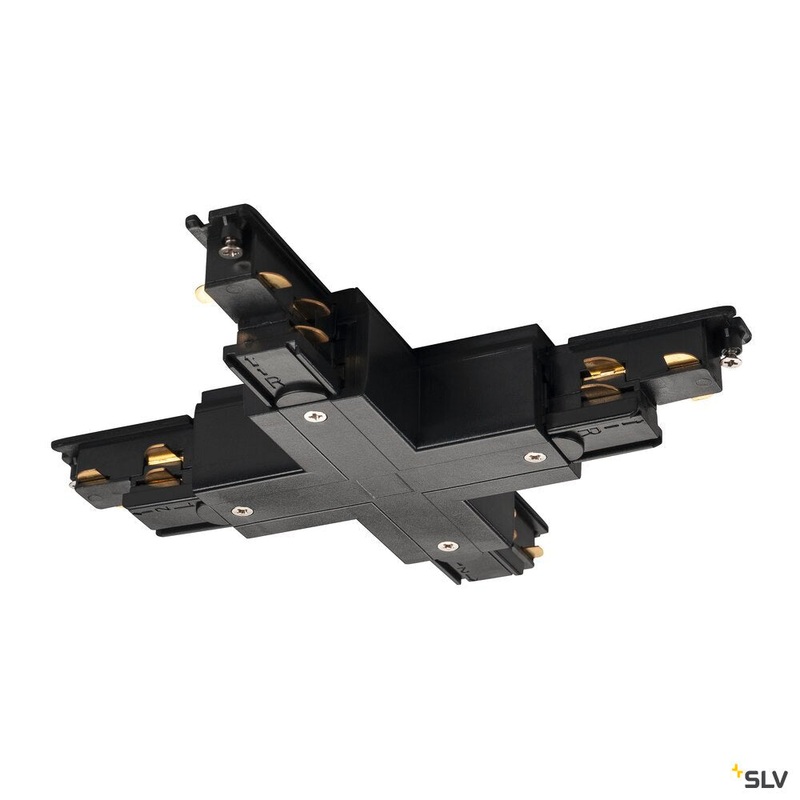 S-TRACK DALI X-connector, with feed-in capability, black