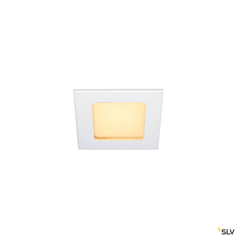 FRAME BASIC recessed fitting, LED, 3000K, matt white, SET, 9.4W, incl. driver