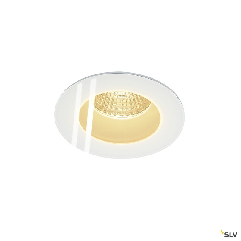 PATTA-F, recessed fitting, LED, 3000K, round, white, 38, incl. driver