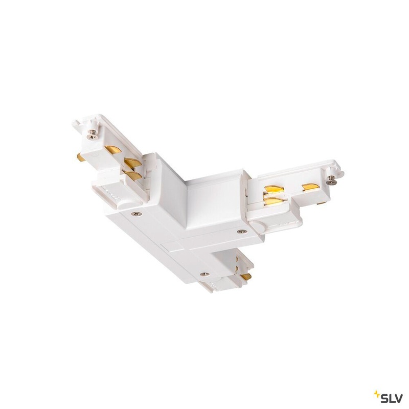 S-TRACK DALI, T-connector, with feed-in capability, right, white