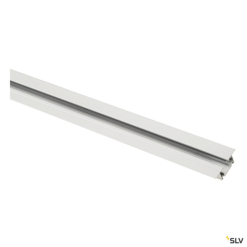 1-PHASE RECESSED TRACK, high-voltage track, white, 2 m