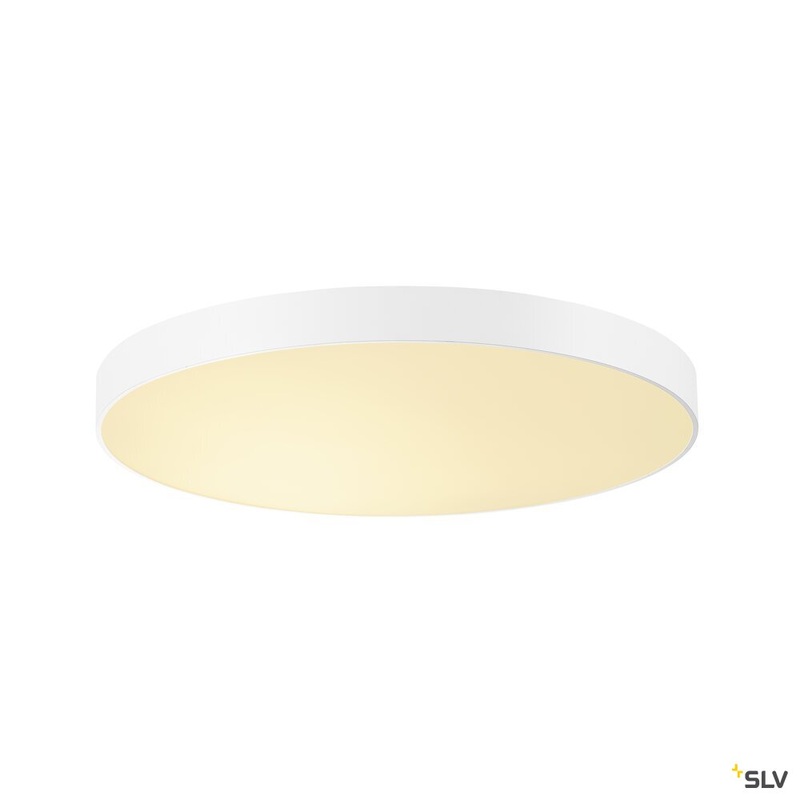MEDO 90 ceiling light, LED, 3000K, round, white,  90 cm, can be converted to a pendant, 120W