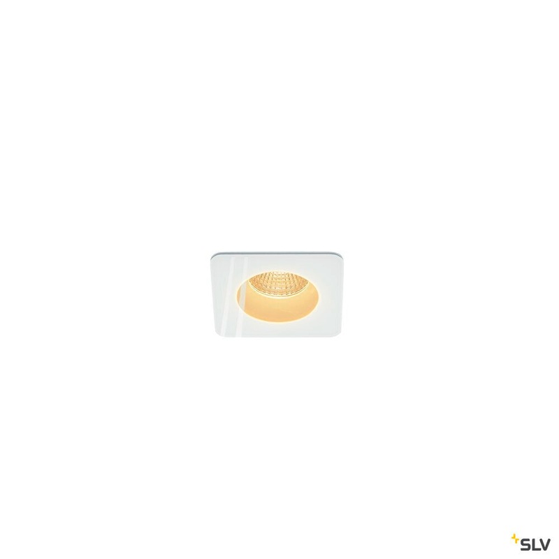 PATTA-F, recessed fitting, LED, 3000K, square, white, 38, incl. driver