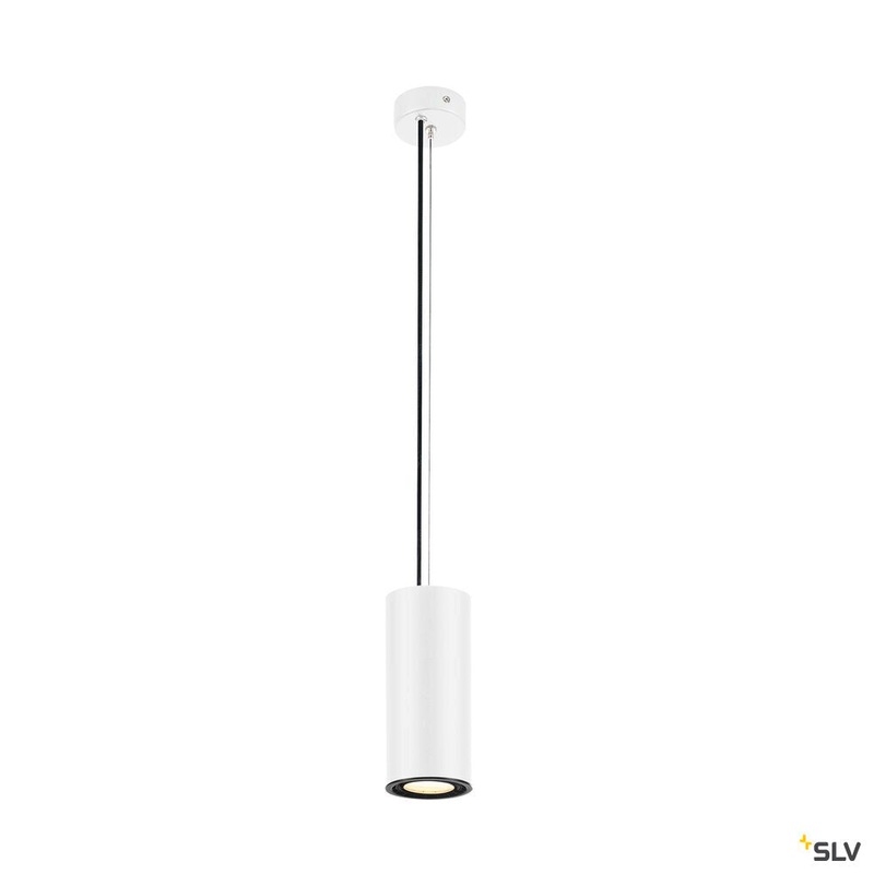SUPROS 78, pendant, LED, 3000K, round, white, 60 lens, 9W