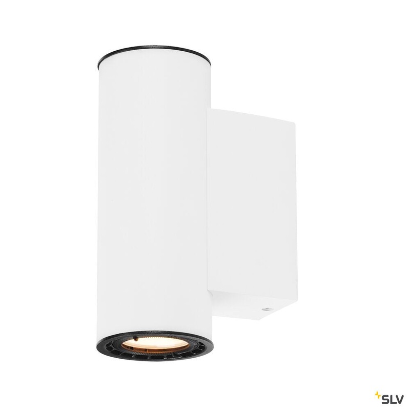 SUPROS 78, wall light, LED, 3000K, round, white, 60 lens, 9W