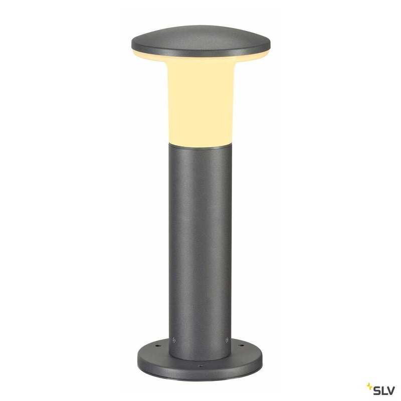 ALPA MUSHROOM 45, outdoor floor stand, TC-(D,H,T,Q)SE, IP55, stone-grey, /H 16/40 cm, max. 24W