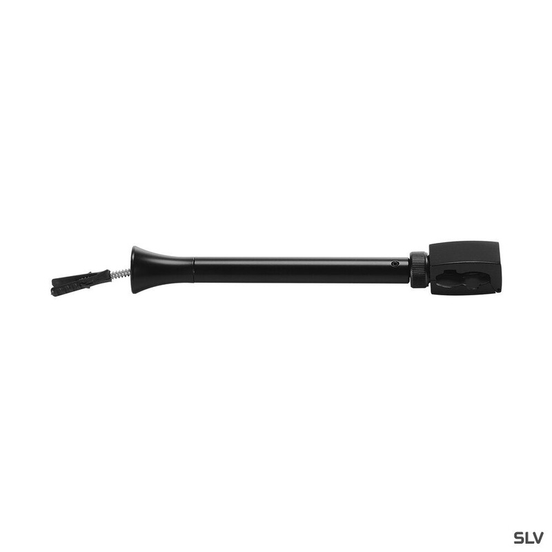 CEILING SUSPENSION, for 240V track EASYTEC II, black, flexible, 18-26cm