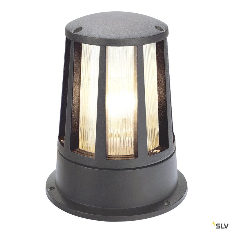 CONE, outdoor floor stand, A60, IP54, anthracite, max. 100W