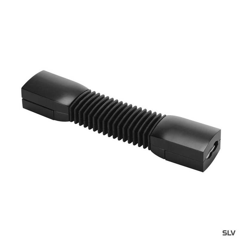 FLEXIBLE CONNECTOR, for 240V track EASYTEC II, black