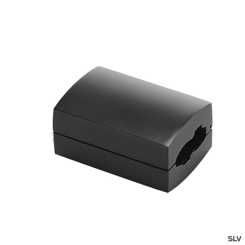 LONG CONNECTOR, for 240V track EASYTEC II, black