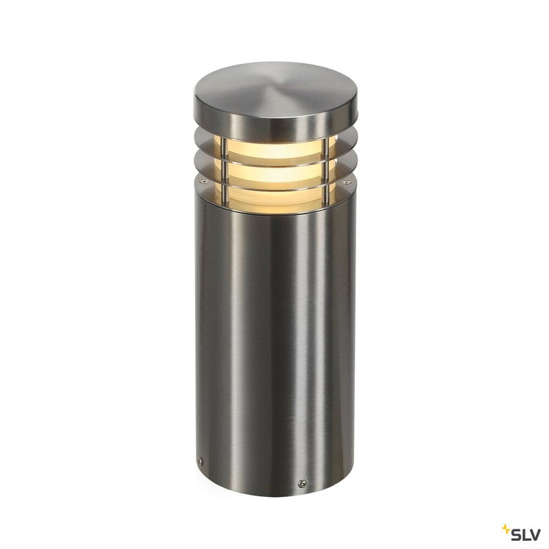 VAP 40, outdoor floor stand, TC-HSE, IP44, round, stainless steel 304, /H 16/40 cm, max. 23W