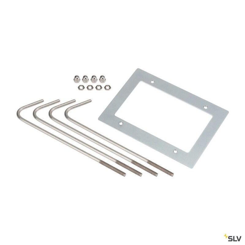 CONCRETE ANCHOR SET, for LOGS floor stands, stainless steel