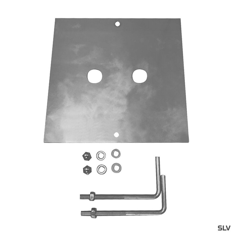 Concrete anchor set for SQUARE POLE, ROX ACRYLIC POLE and ARCOLOS UP, stainless steel 304