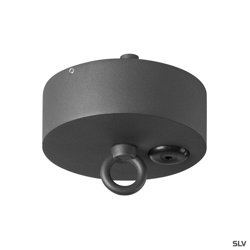 DECKENROSETTE, for PHOTONIA outdoor pendant, anthracite, IP44