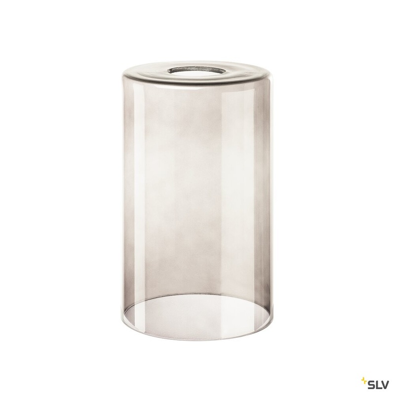 FENDA, glass light shade, smoked glass