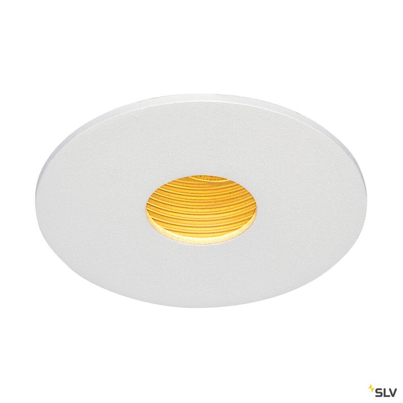 H-LIGHT 1, recessed fitting, LED, 2700K, round, white, 20, 11,5W, incl. driver, clip spring