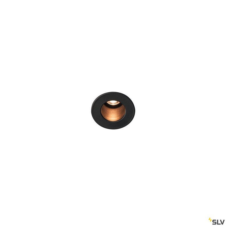 HORN MINI, recessed ceiling light, LED, 3000K, black, 12