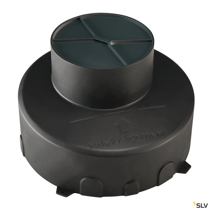 Inground mounting pot, black for DASAR PREMIUM and GIMBLE OUT
