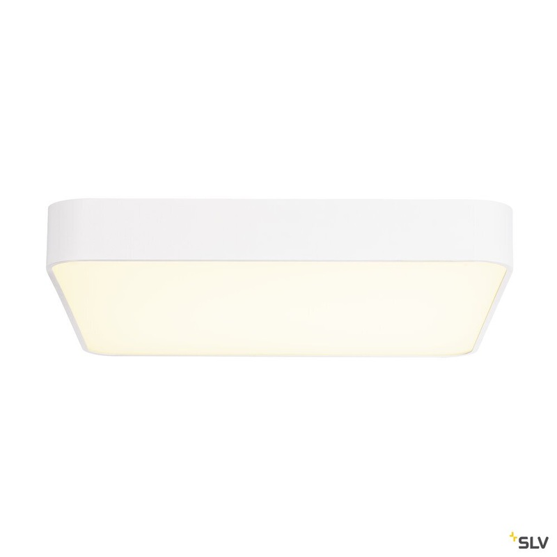MEDO 60, ceiling light, LED, 3000K, square, white, 1-10V