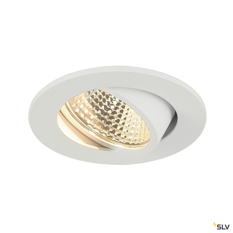 NEW TRIA 68 I CS, Indoor LED recessed ceiling light white round 3000K 38 incl. driver clip springs