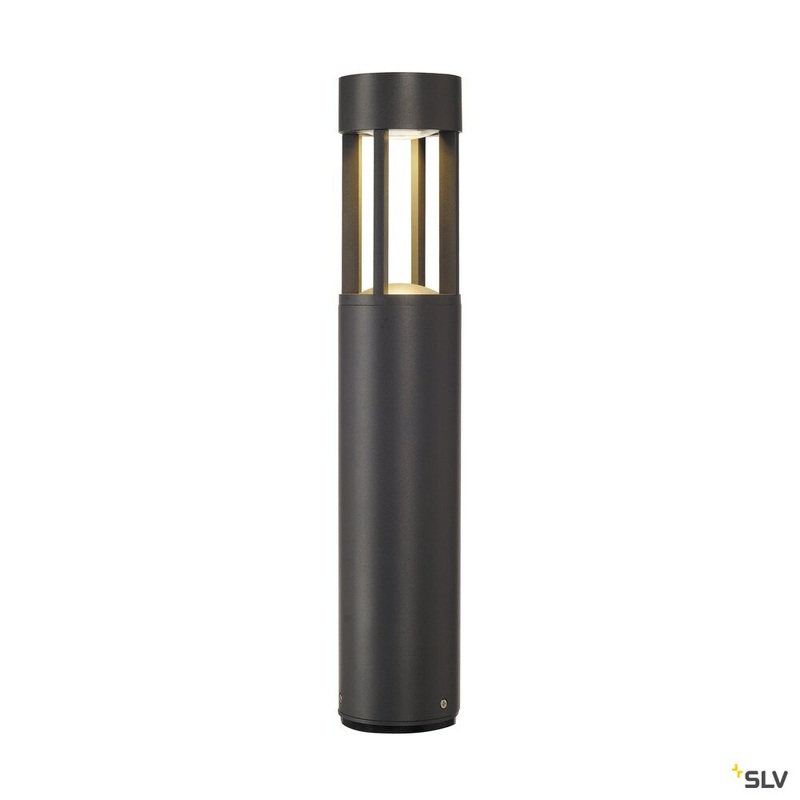 SLOTS 45, outdoor floor stand, LED, 3000K, anthracite, /H 9/46.5 cm, max. 6.3W