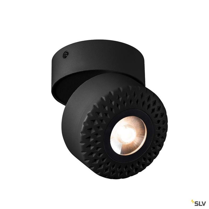 TOTHEE, wall and ceiling light, LED, 3000K, black, 50