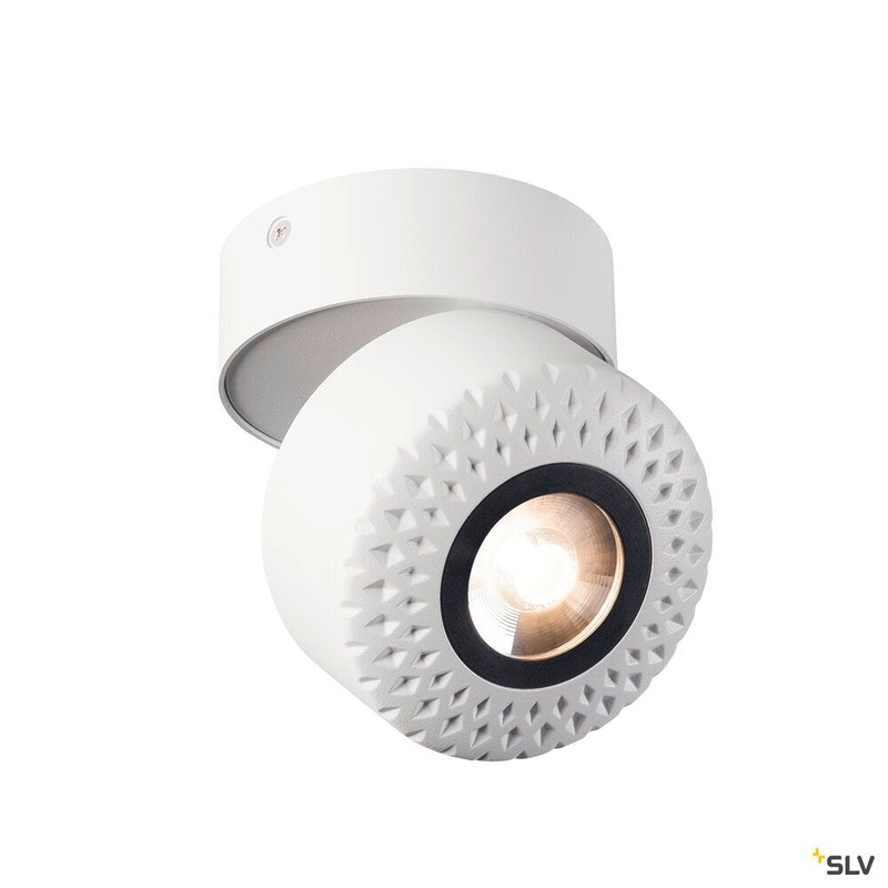 TOTHEE, wall and ceiling light, LED, 3000K, white/black, 50