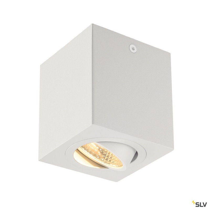 TRILEDO SQUARE CL ceiling light, LED, 3000K, square, white, 38, 8.2W, incl. driver