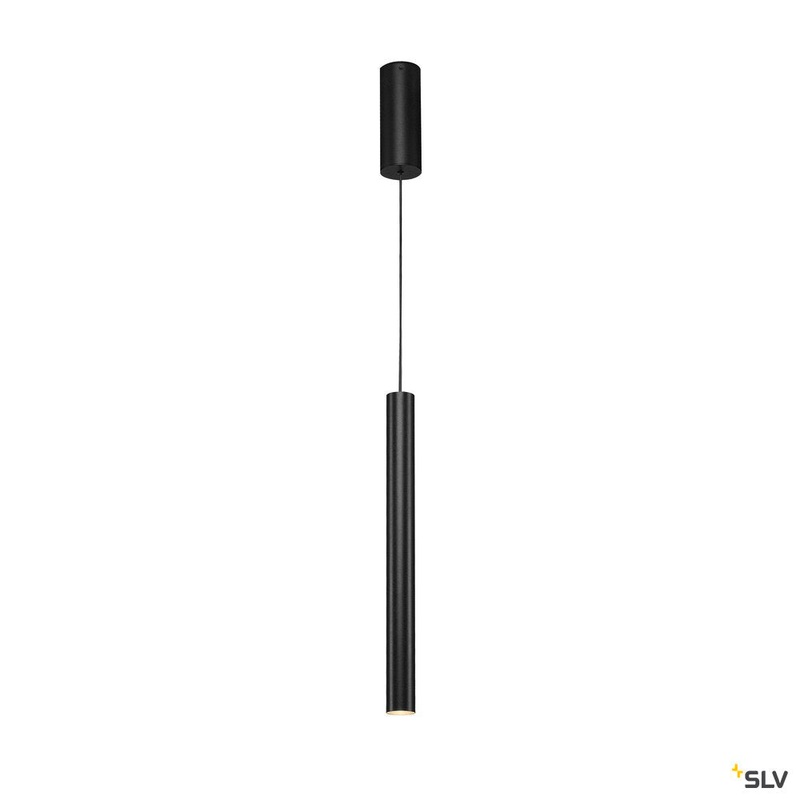 HELIA 40, pendant, LED, 3000K, round, black, 9W