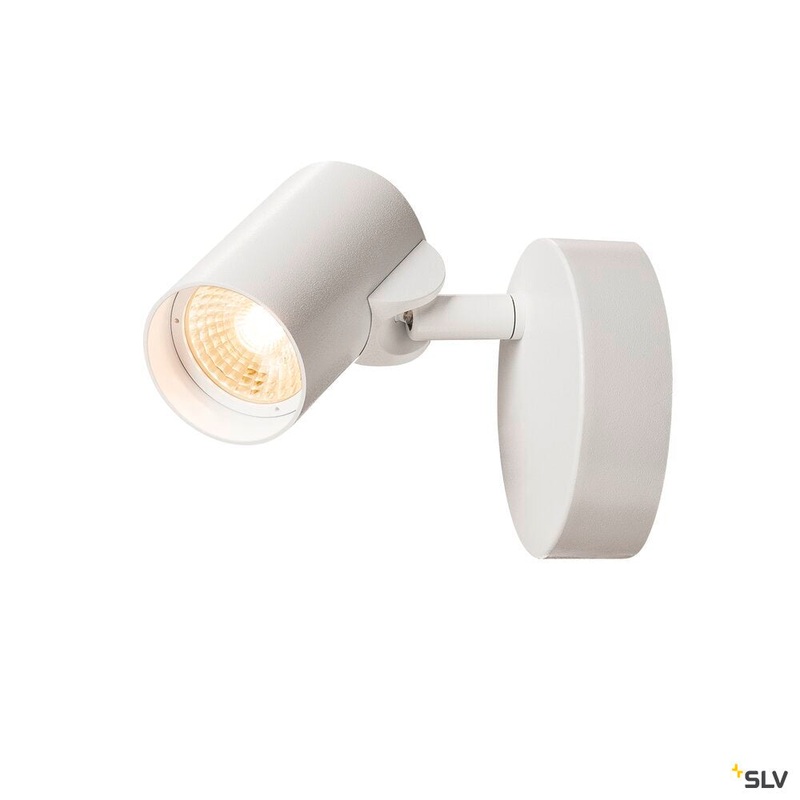 HELIA, wall and ceiling light, single-headed, LED, 3000K, 35, white