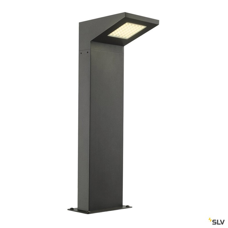 IPERI 50, outdoor floor stand, LED, 4000K, IP44, anthracite, 48 LED, L/W/H 17.4/12.7/50.2 cm