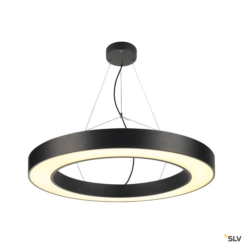 MEDO RING 90 pendant, LED, black,  90 cm, incl. LED driver