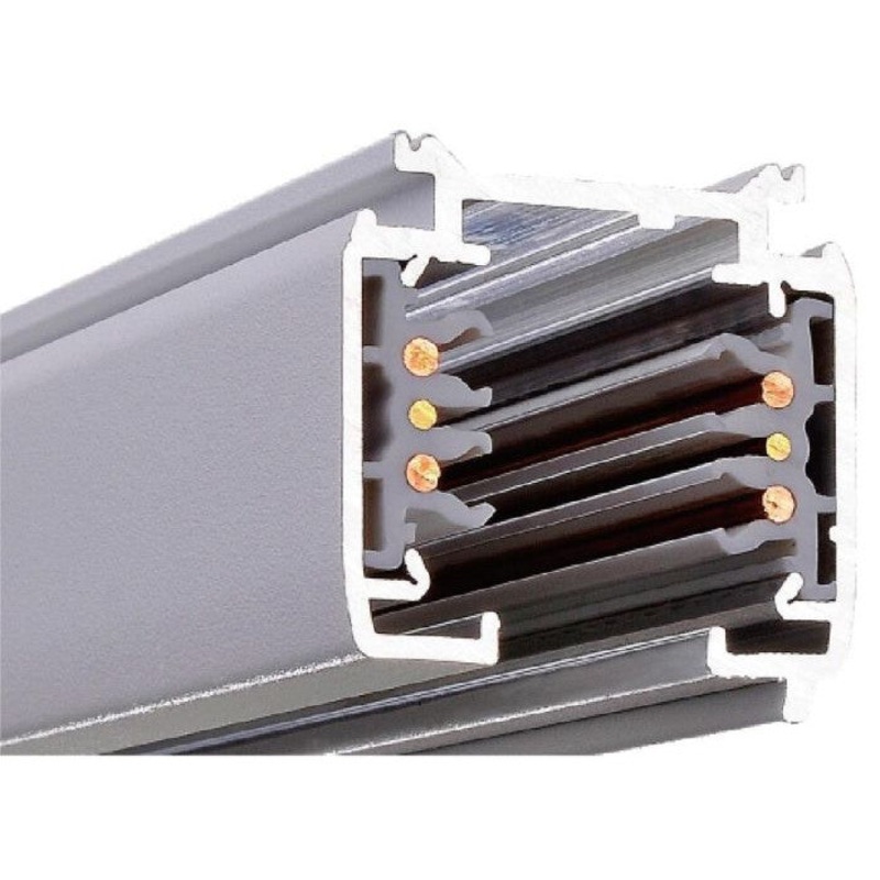 Powergear 3-circuit Dali track 2 M track (2000mm) – Grey