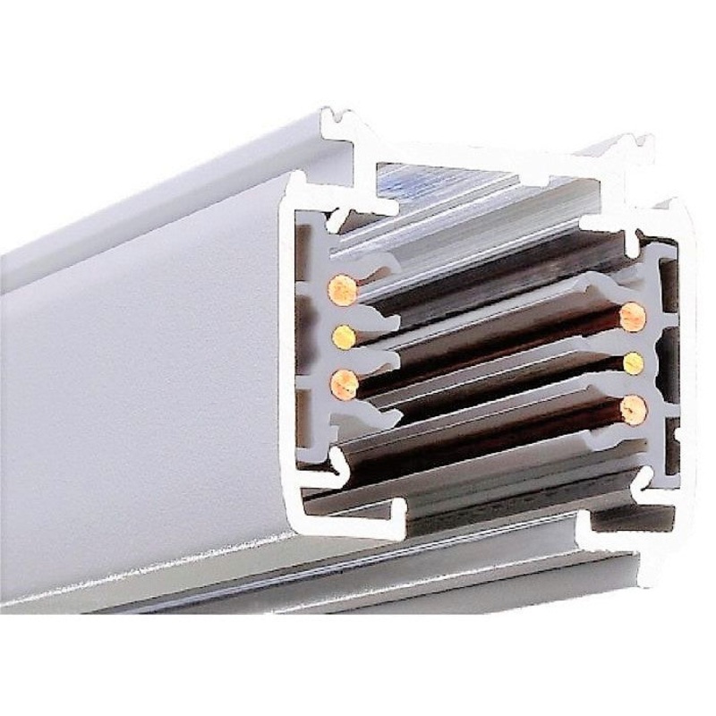 Powergear 3-circuit Dali track 2 M track (2000mm) – White