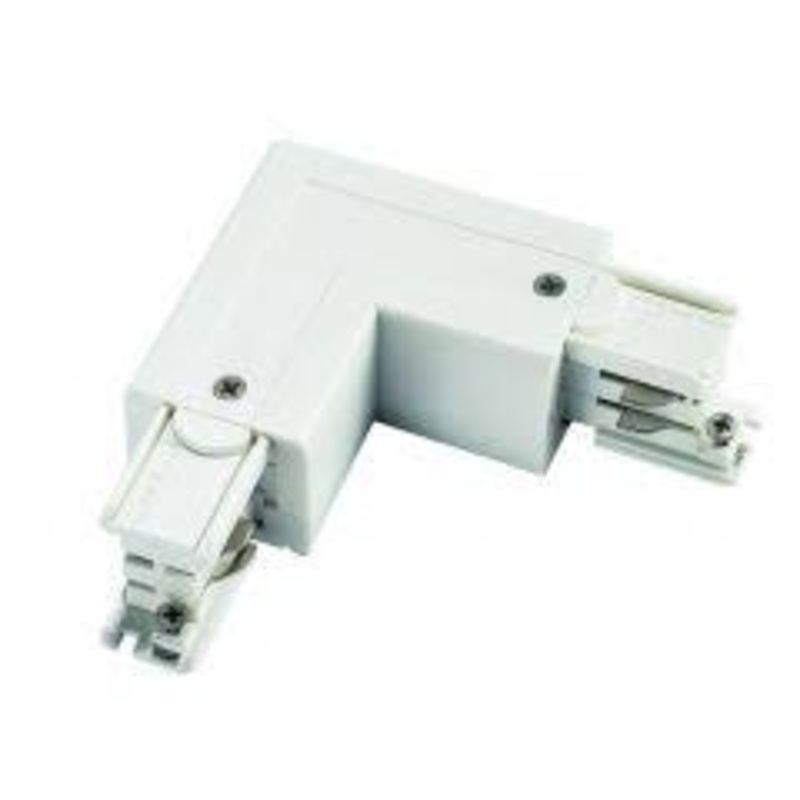 Powergear 3-circuit  Twisted L connector (L and R) – White