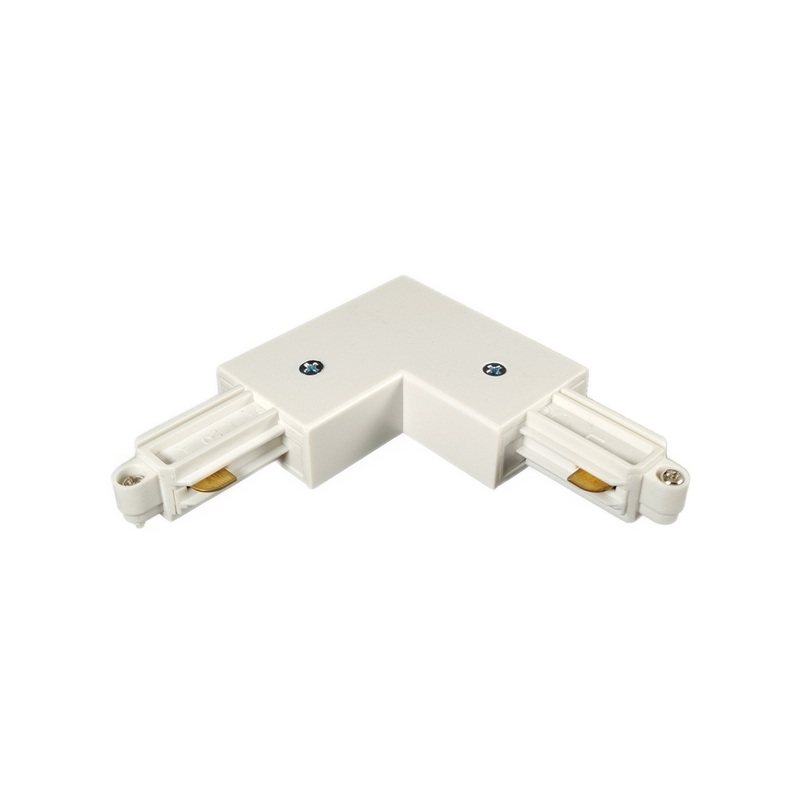 L-Connector Earth Inside White