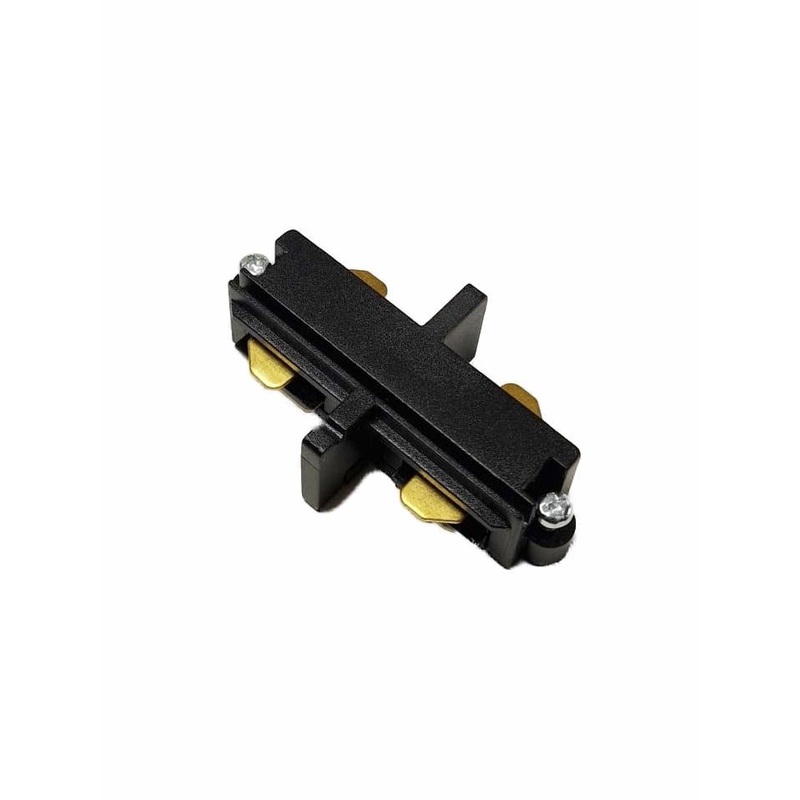 Straight Connector Black
