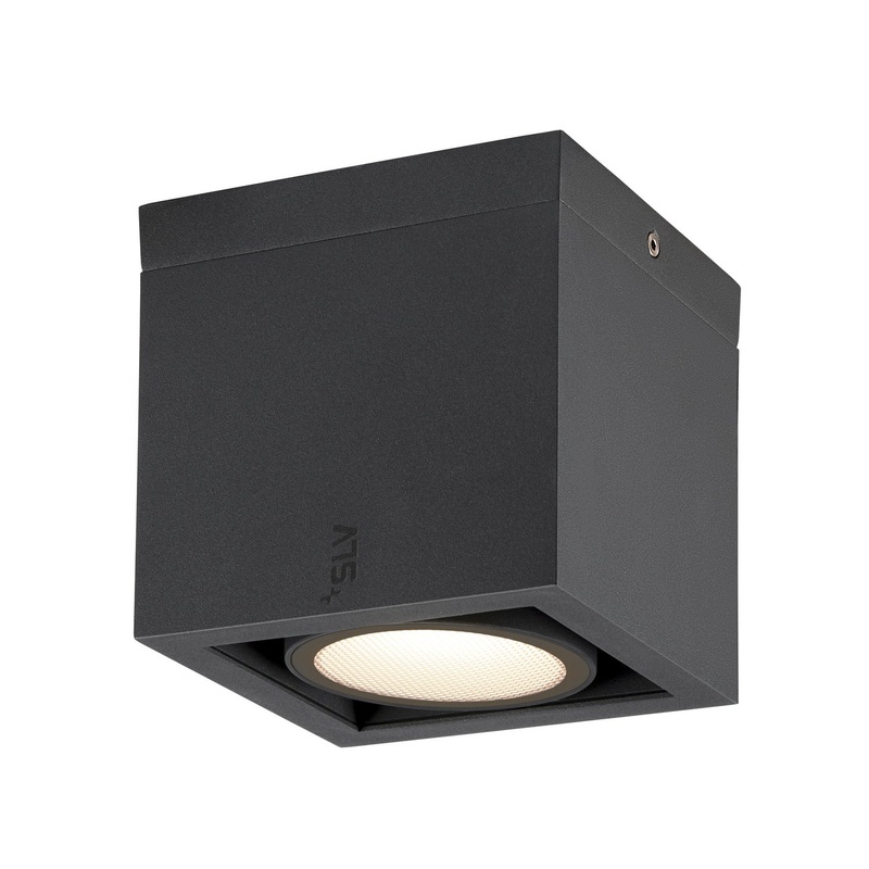 ESKINA FRAME CL single, Ceiling-mounted light anthracite 15W 1100/1200lm 3000/4000K CRI80 95
