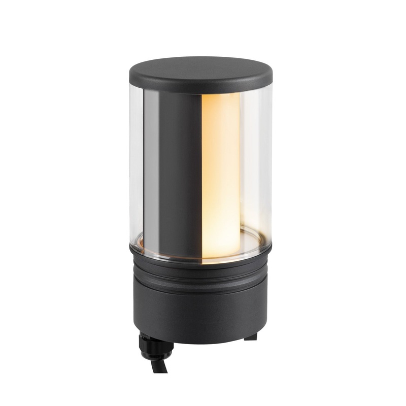 M-POL M Polehead, Shader lamp head, anthracite, 11W, 420/460lm, 2700/3000K, CRI90